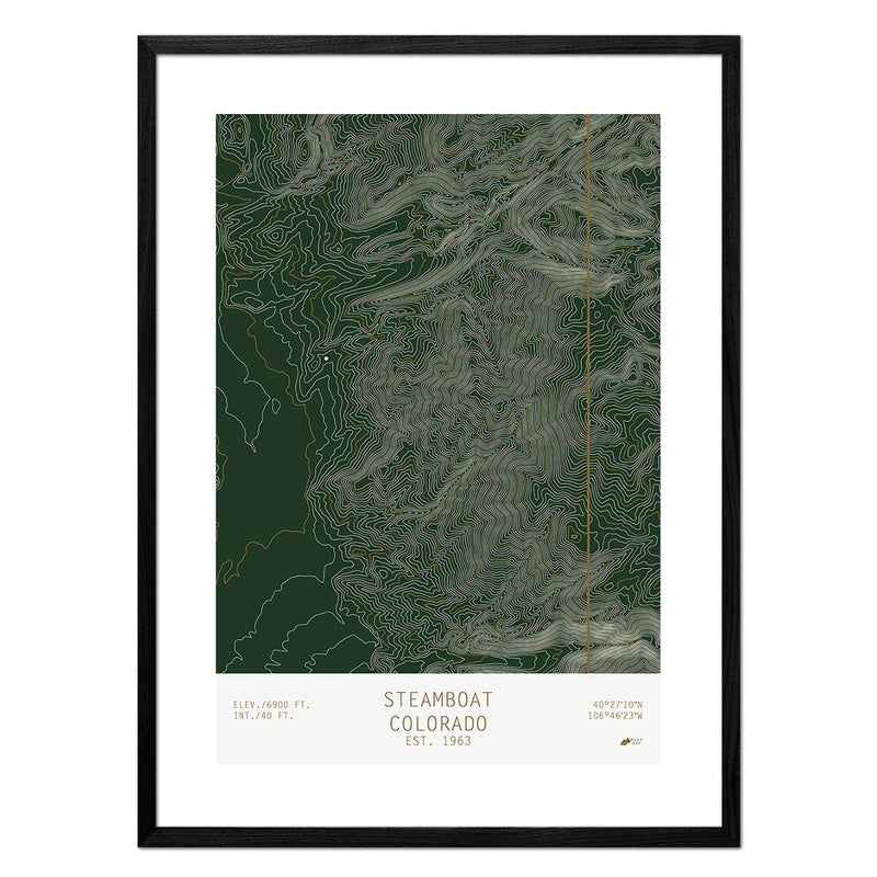 Steamboat, Colorado - Muir Way - TOPO Series