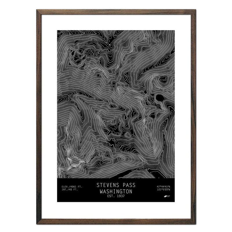 Stevens Pass, Washington - Muir Way - TOPO Series