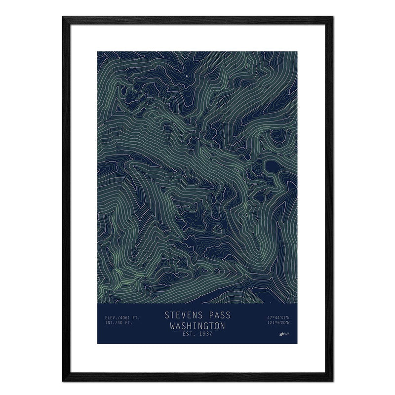 Stevens Pass, Washington - Muir Way - TOPO Series