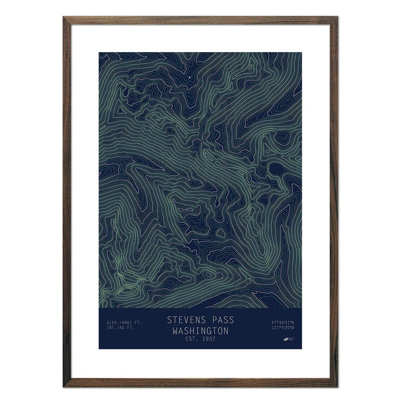 Stevens Pass, Washington - Muir Way - TOPO Series