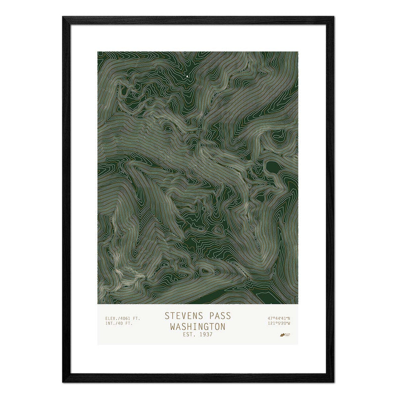 Stevens Pass, Washington - Muir Way - TOPO Series