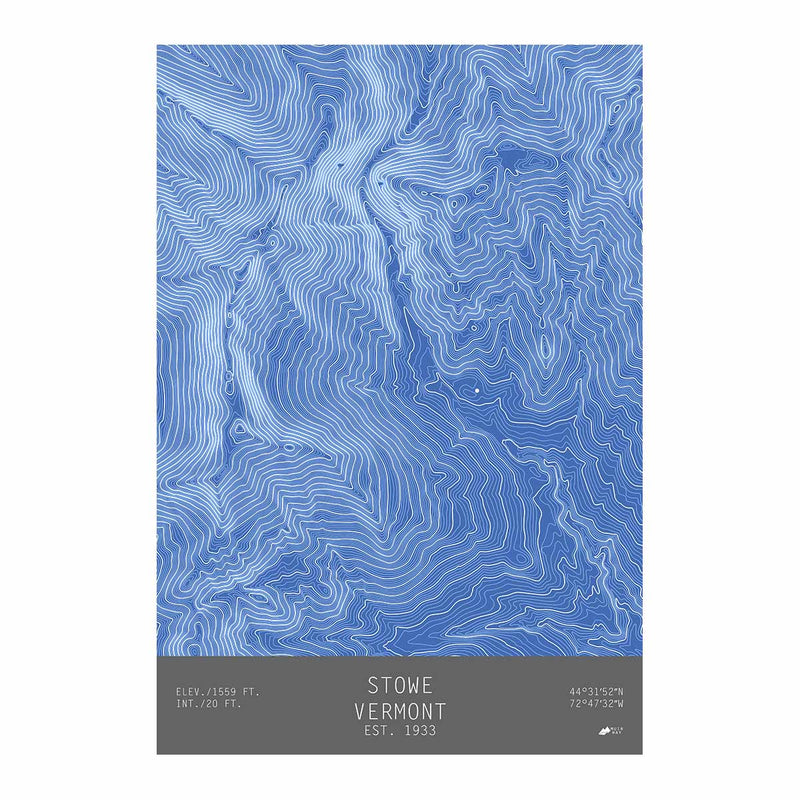 Stowe, Vermont - Muir Way - TOPO Series