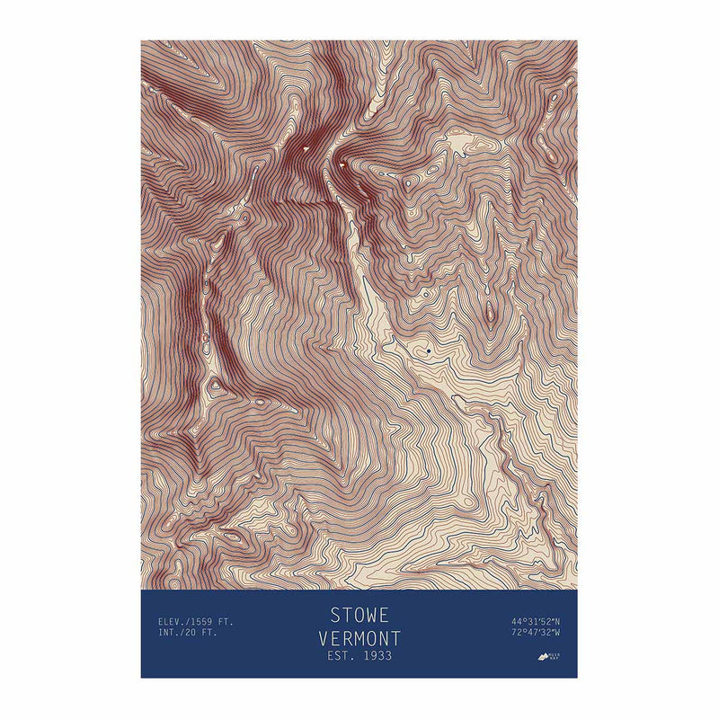 Stowe, Vermont - Muir Way - TOPO Series