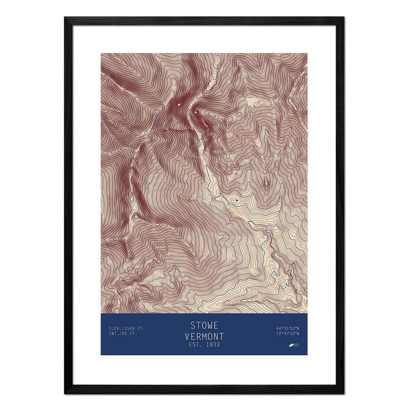 Stowe, Vermont - Muir Way - TOPO Series