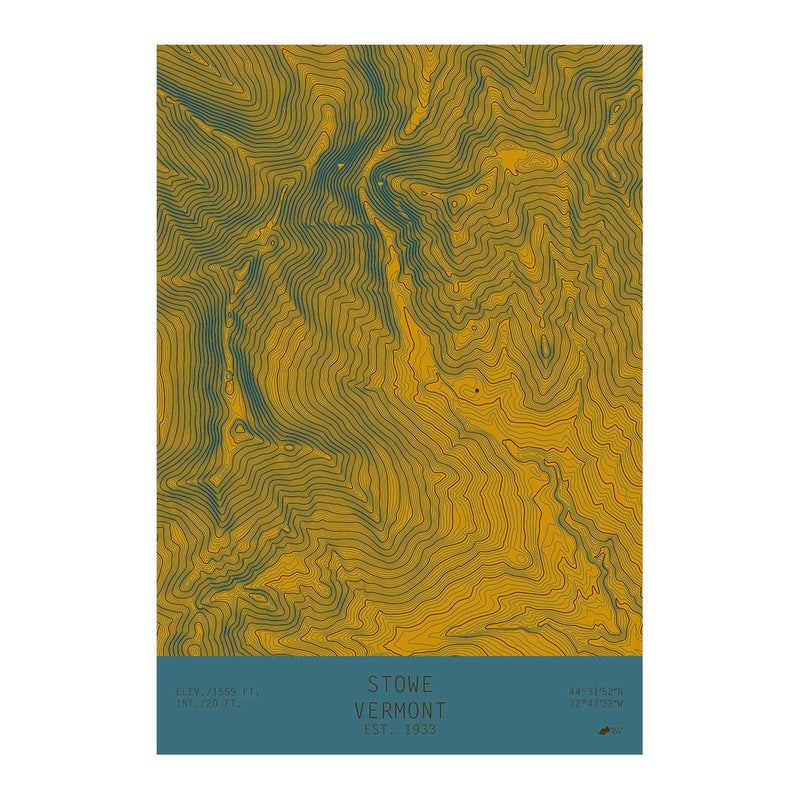 Stowe, Vermont - Muir Way - TOPO Series