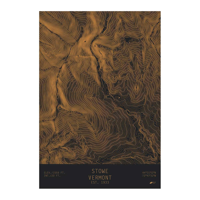 Stowe, Vermont - Muir Way - TOPO Series