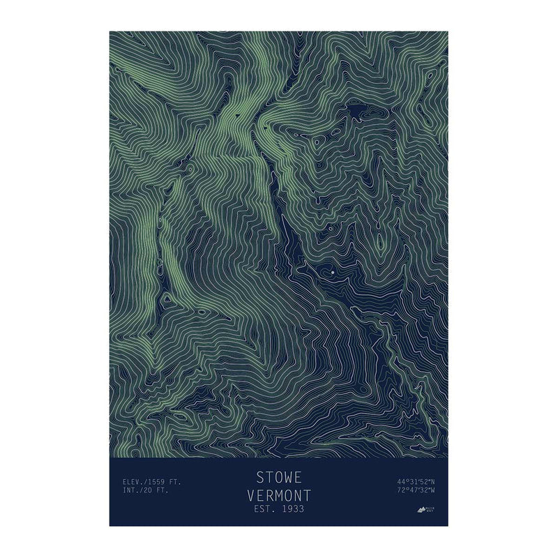 Stowe, Vermont - Muir Way - TOPO Series