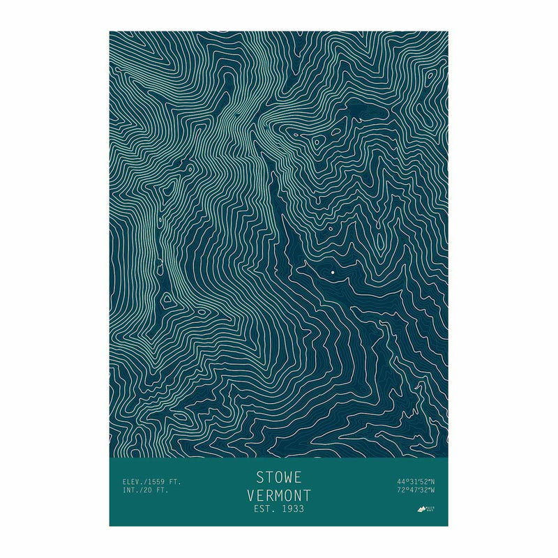 Stowe, Vermont - Muir Way - TOPO Series