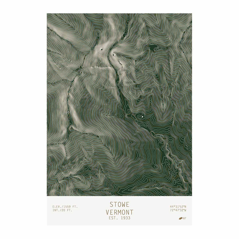 Stowe, Vermont - Muir Way - TOPO Series