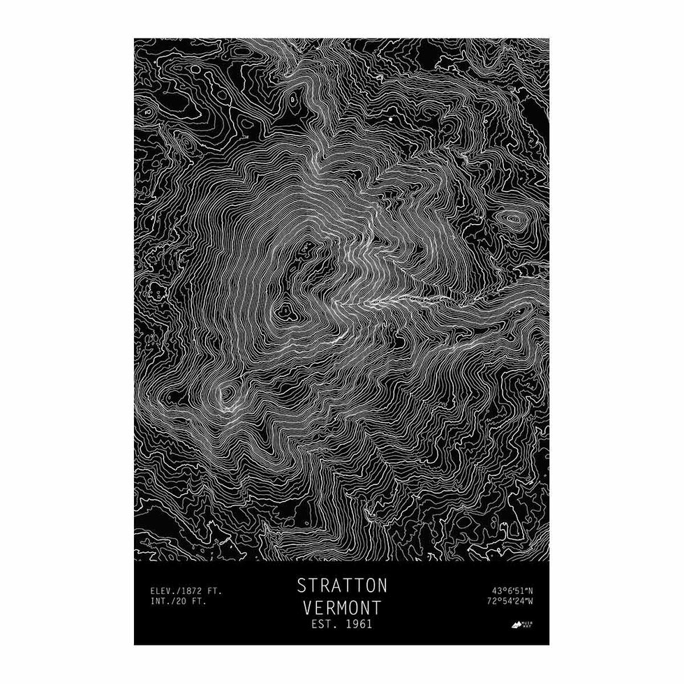 Stratton, Vermont-TOPO Series Map – Muir Way