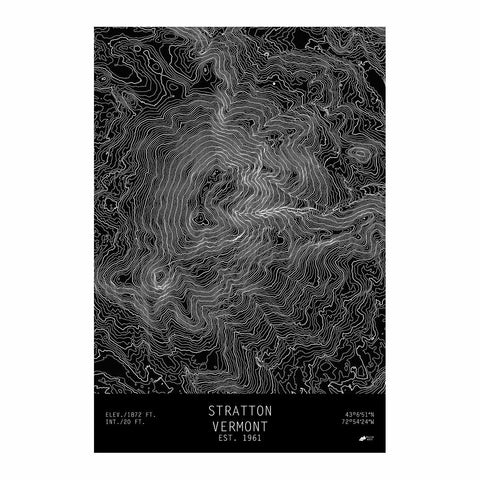 Stratton, Vermont-TOPO Series Map – Muir Way