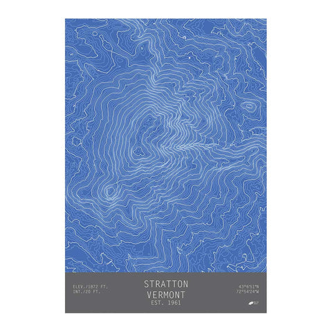 Stratton, Vermont-TOPO Series Map – Muir Way
