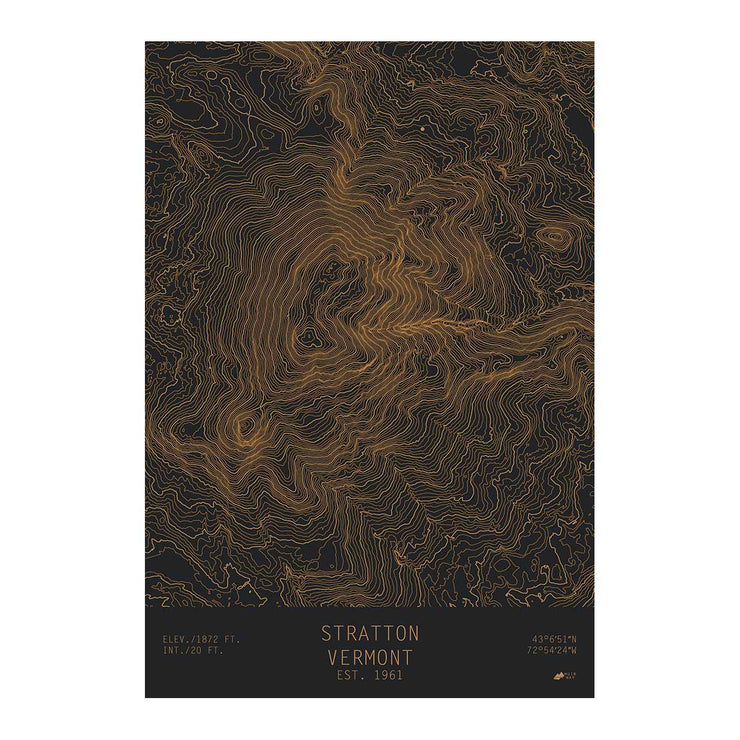 Stratton, Vermont-TOPO Series Map – Muir Way