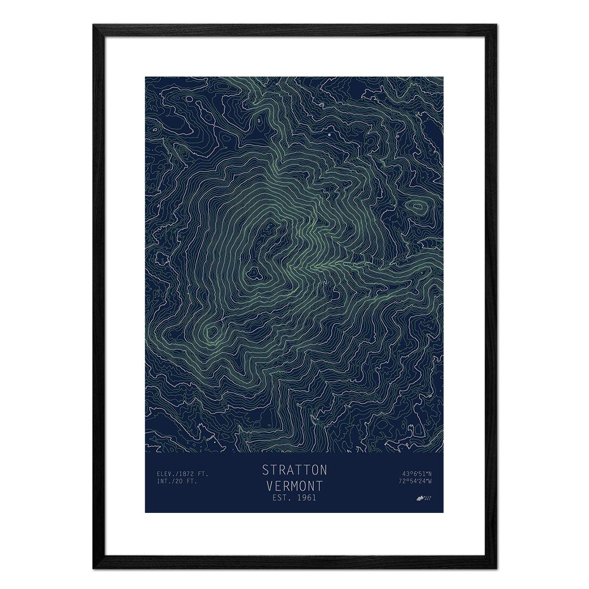 Stratton, Vermont-TOPO Series Map - Muir Way