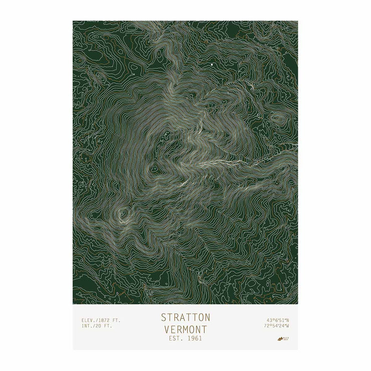Stratton, Vermont-TOPO Series Map – Muir Way