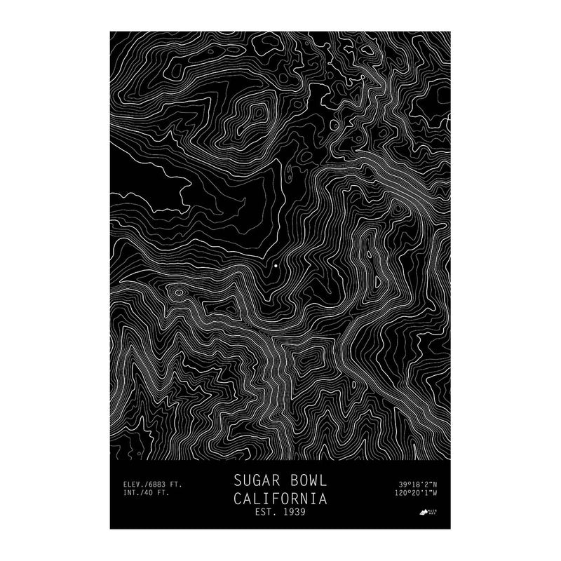 Sugar Bowl, California - Muir Way - TOPO Series