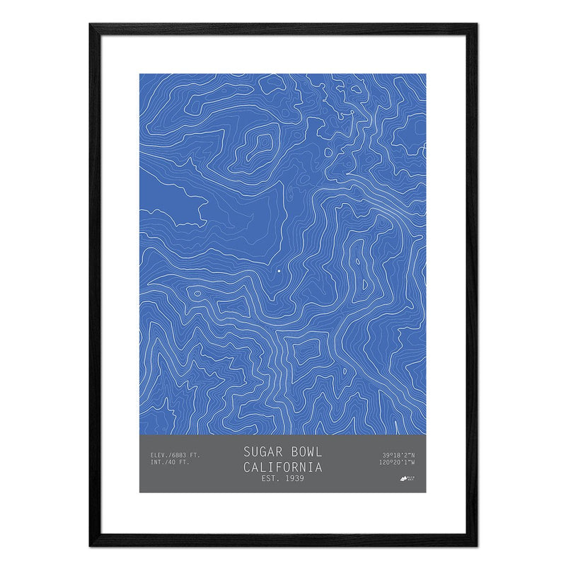 Sugar Bowl, California - Muir Way - TOPO Series