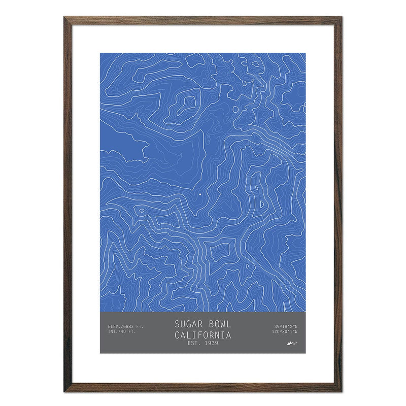 Sugar Bowl, California - Muir Way - TOPO Series