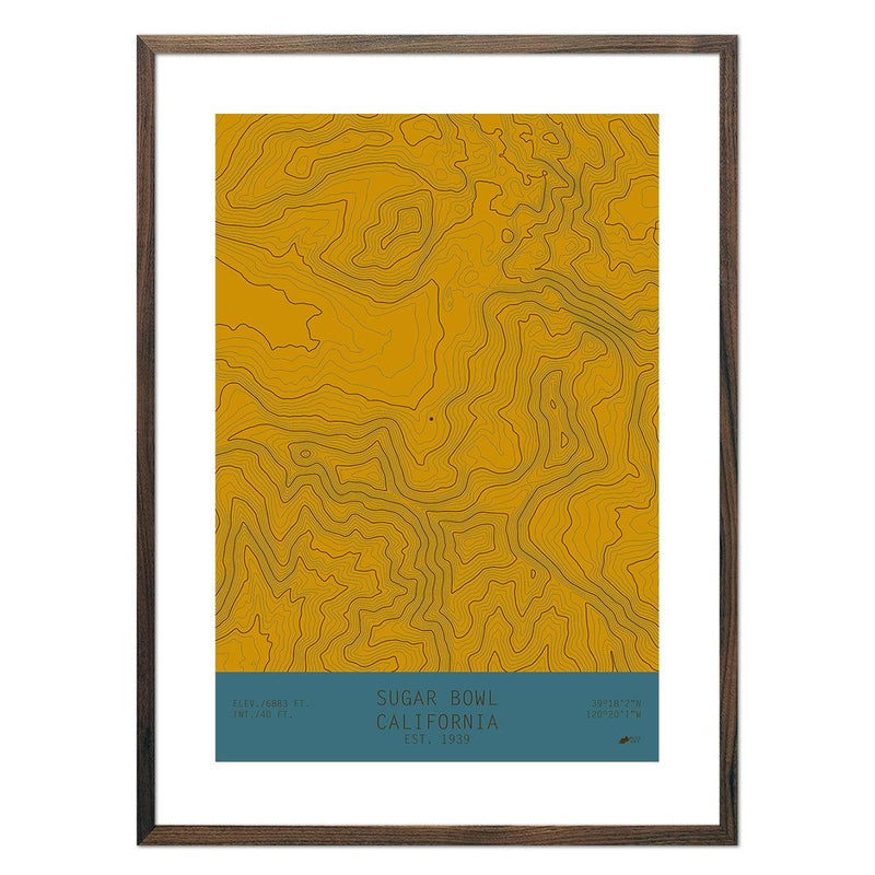 Sugar Bowl, California - Muir Way - TOPO Series