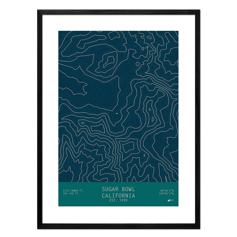 Sugar Bowl, California - Muir Way - TOPO Series