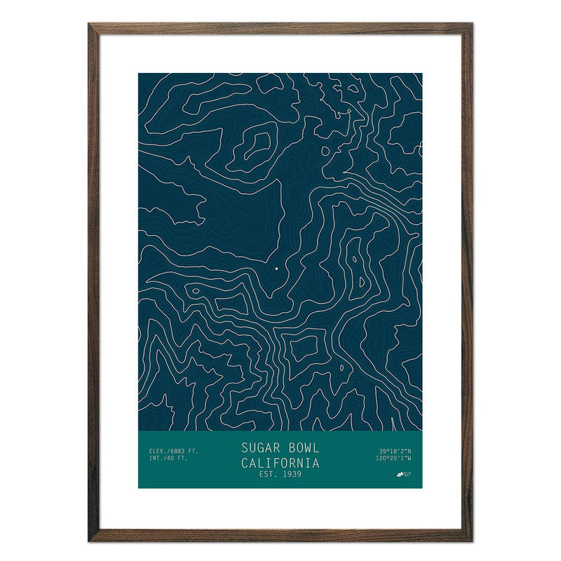 Sugar Bowl, California - Muir Way - TOPO Series