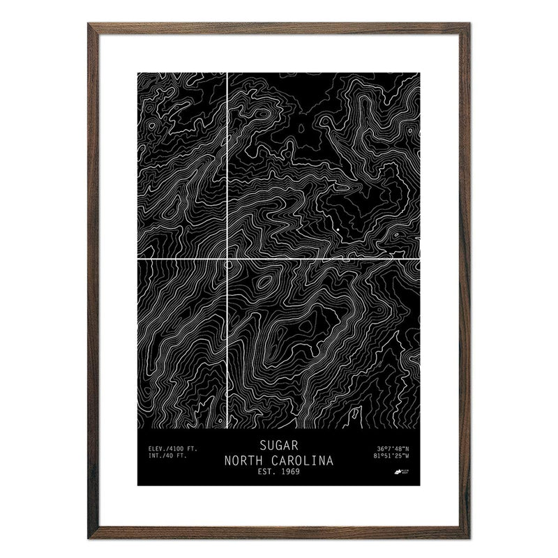 Sugar, North Carolina - Muir Way - TOPO Series