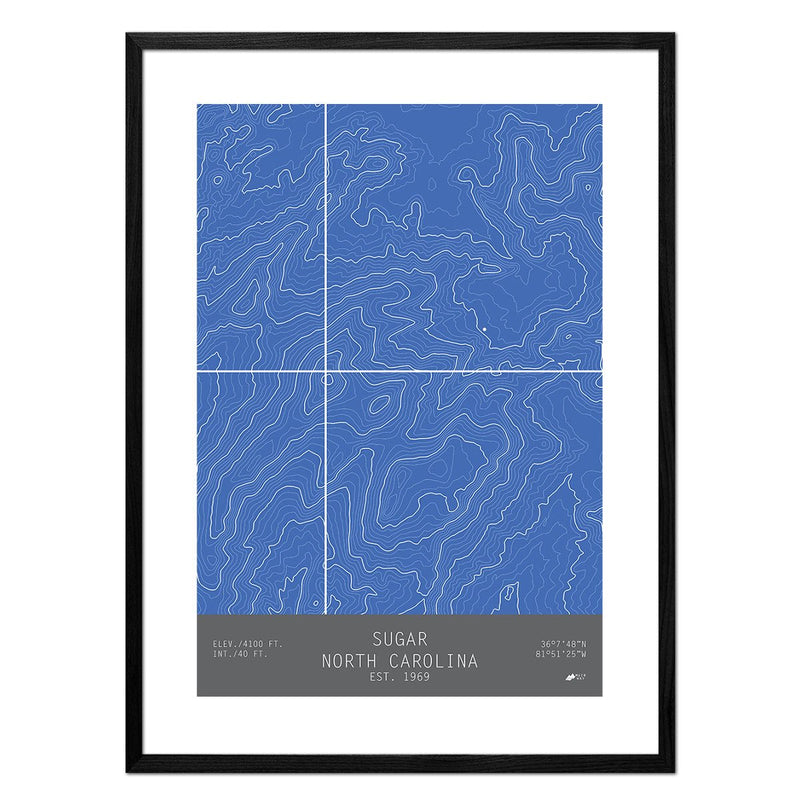 Sugar, North Carolina - Muir Way - TOPO Series