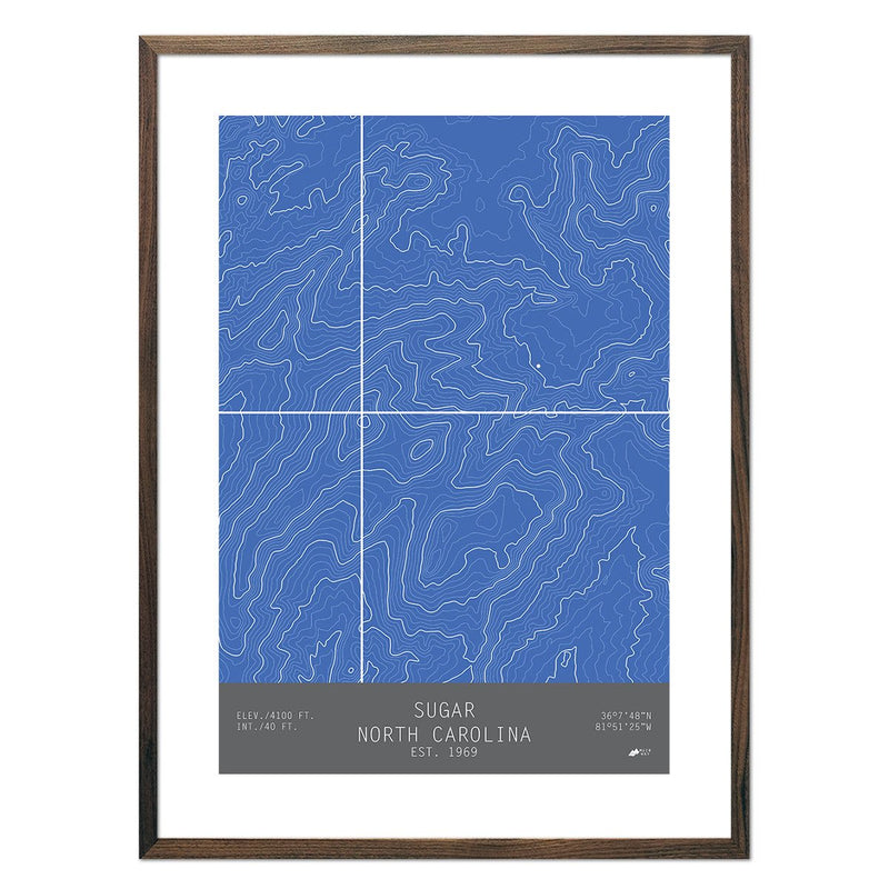 Sugar, North Carolina - Muir Way - TOPO Series