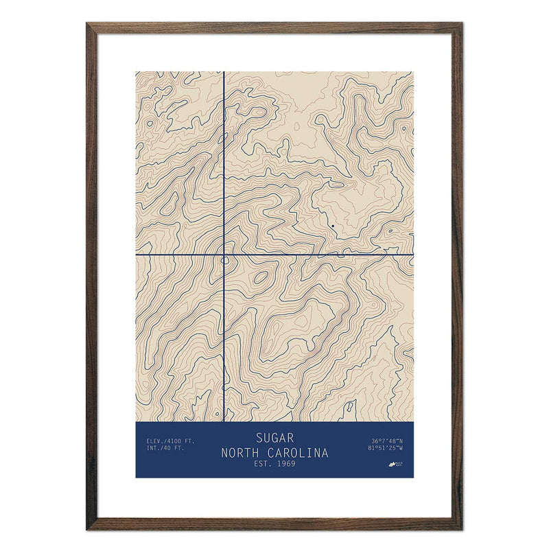 Sugar, North Carolina - Muir Way - TOPO Series