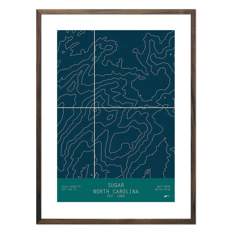 Sugar, North Carolina - Muir Way - TOPO Series