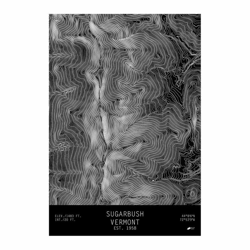 Sugarbush, Vermont - Muir Way - TOPO Series