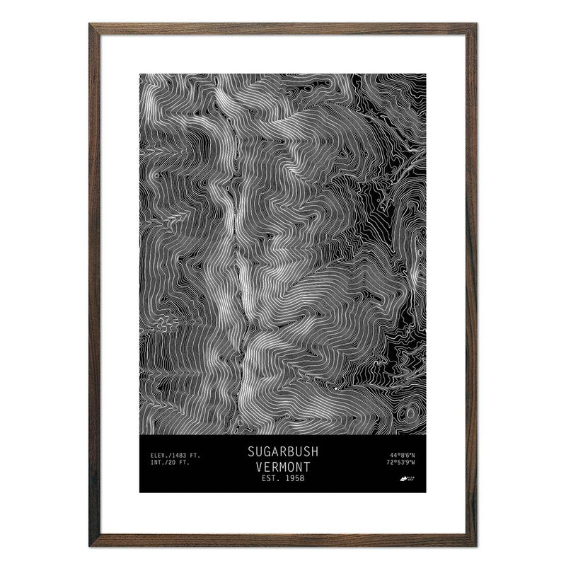 Sugarbush, Vermont - Muir Way - TOPO Series