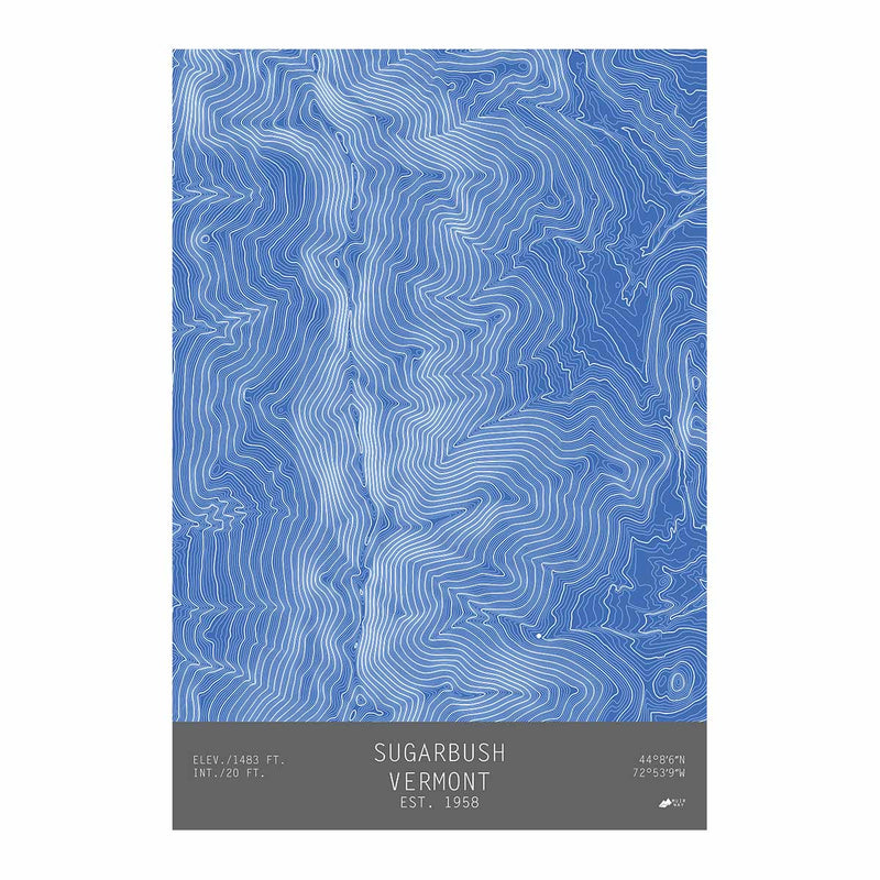 Sugarbush, Vermont - Muir Way - TOPO Series