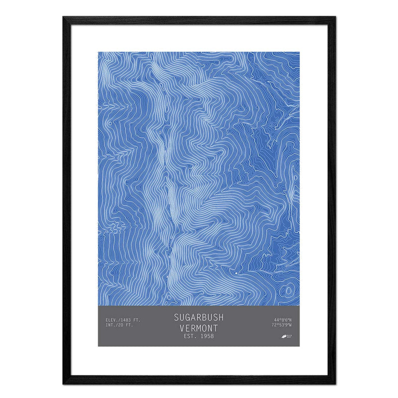 Sugarbush, Vermont - Muir Way - TOPO Series