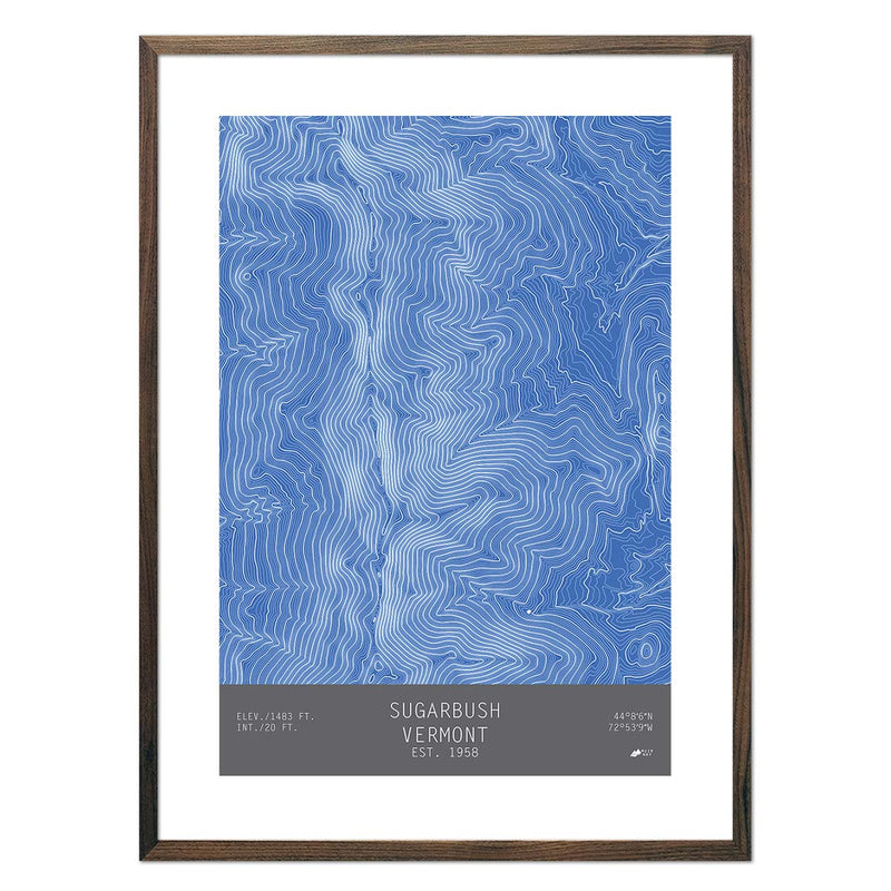 Sugarbush, Vermont - Muir Way - TOPO Series