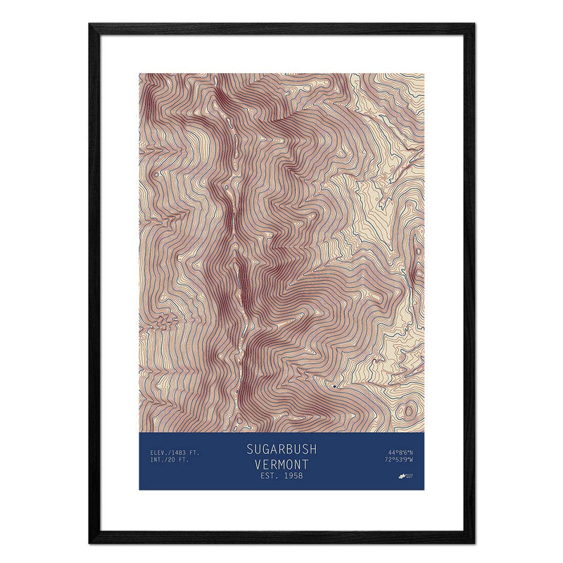 Sugarbush, Vermont - Muir Way - TOPO Series