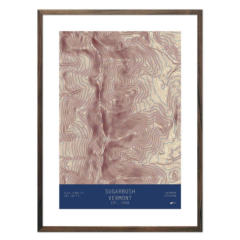 Sugarbush, Vermont - Muir Way - TOPO Series