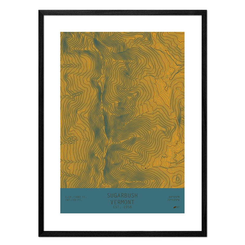 Sugarbush, Vermont - Muir Way - TOPO Series