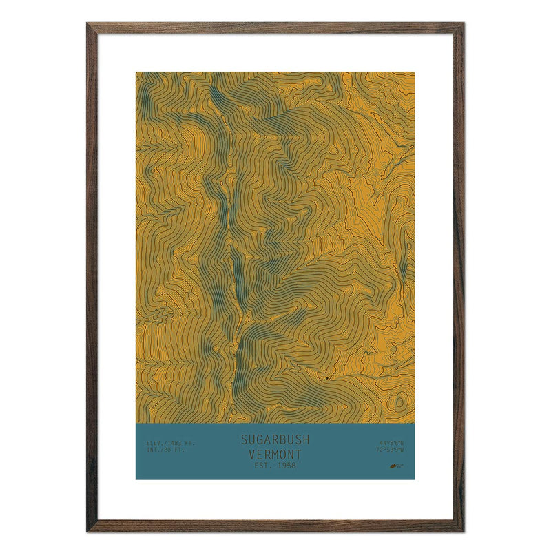 Sugarbush, Vermont - Muir Way - TOPO Series
