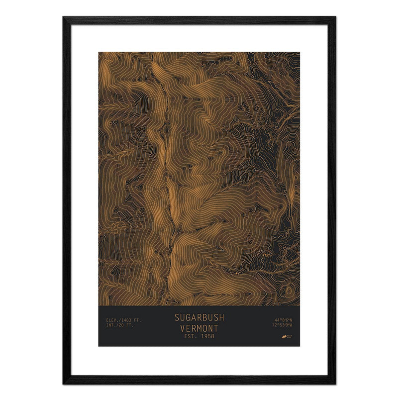 Sugarbush, Vermont - Muir Way - TOPO Series