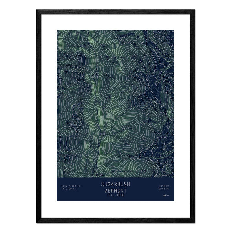 Sugarbush, Vermont - Muir Way - TOPO Series