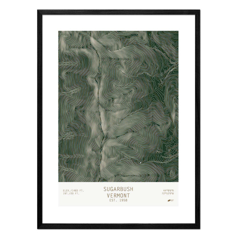 Sugarbush, Vermont - Muir Way - TOPO Series