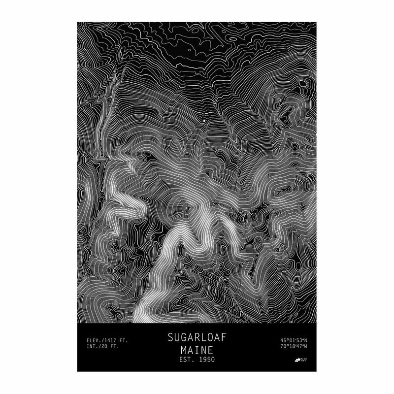 Sugarloaf, Maine - Muir Way - TOPO Series