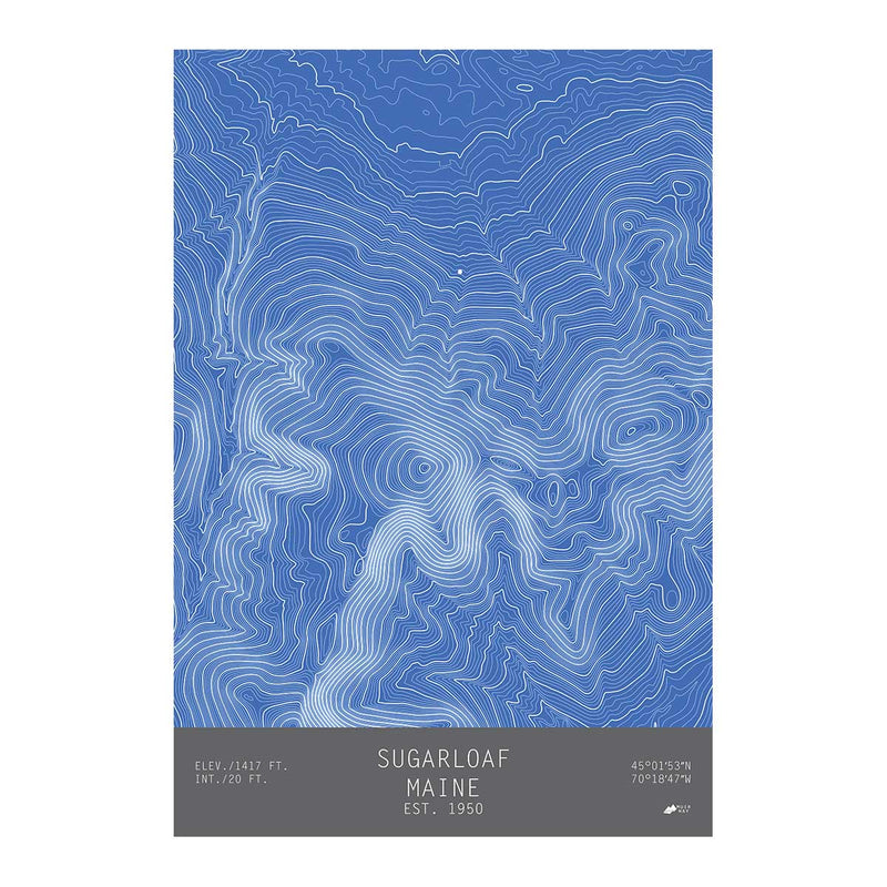 Sugarloaf, Maine - Muir Way - TOPO Series