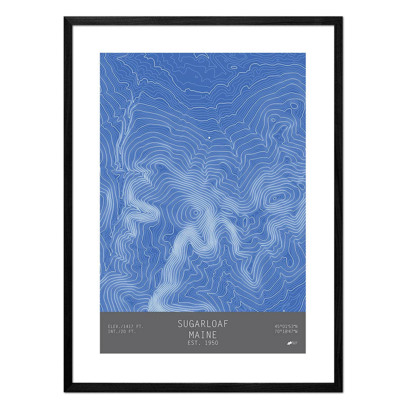 Sugarloaf, Maine - Muir Way - TOPO Series