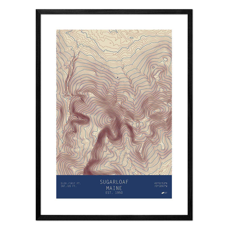Sugarloaf, Maine - Muir Way - TOPO Series