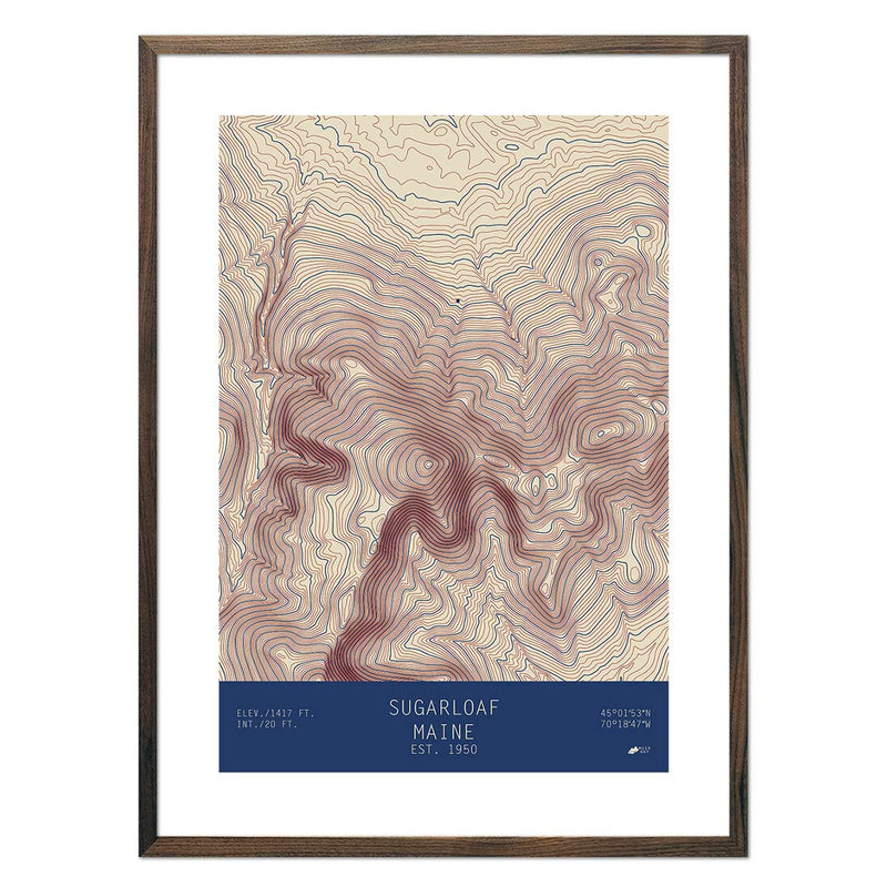 Sugarloaf, Maine - Muir Way - TOPO Series
