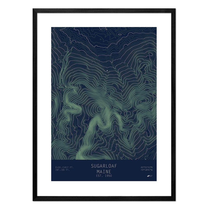 Sugarloaf, Maine - Muir Way - TOPO Series