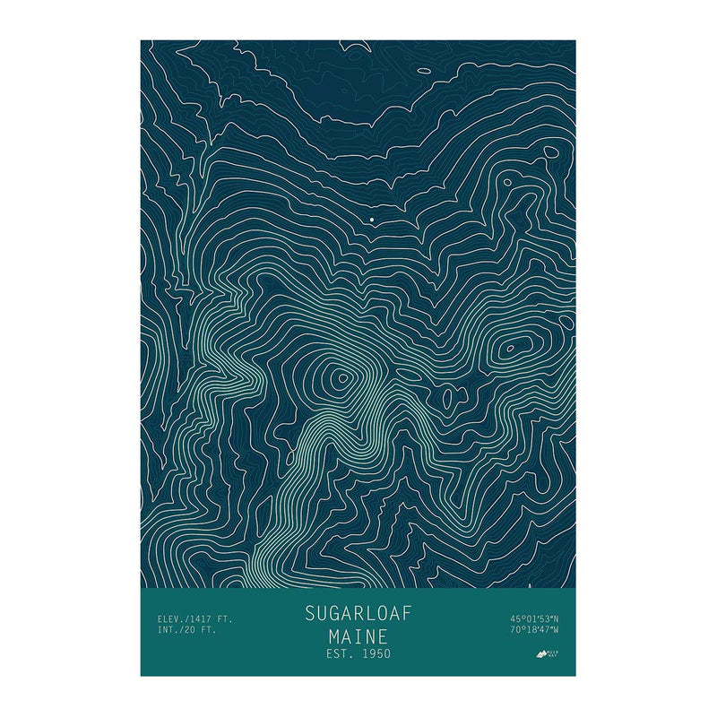 Sugarloaf, Maine - Muir Way - TOPO Series