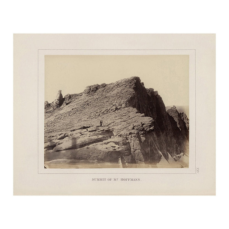 Summit of Mt. Hoffmann, Yosemite 1868 - Muir Way - Photograph